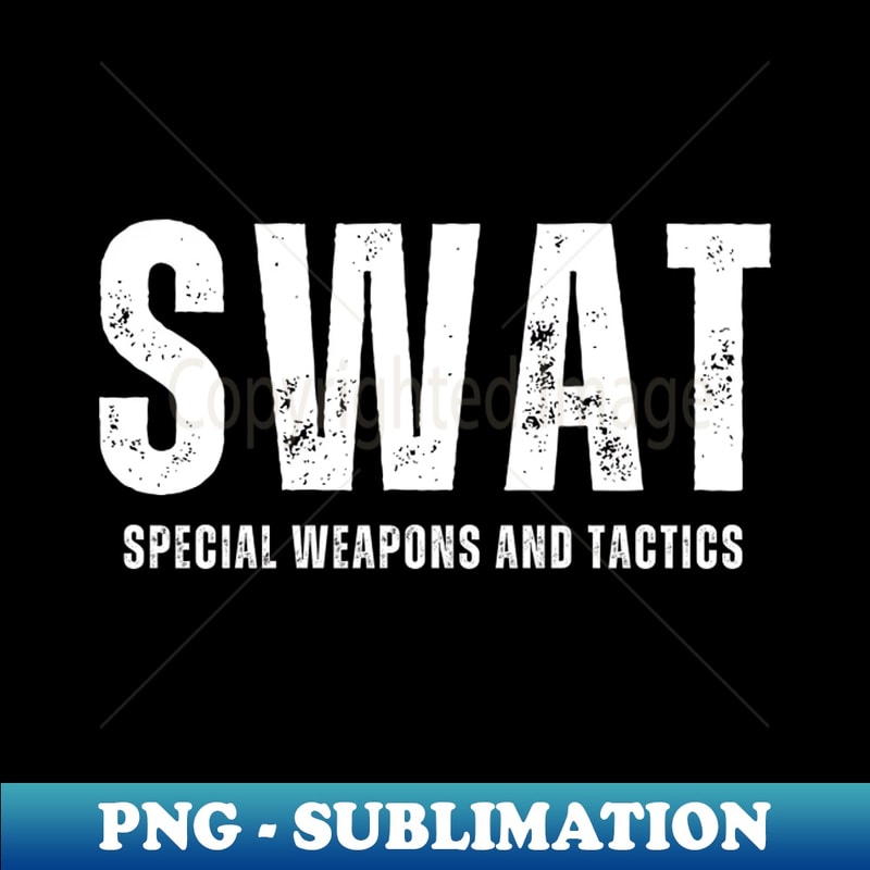SWAT team Vintage Police Uniform - Instant Sublimation Digit | Inspire ...