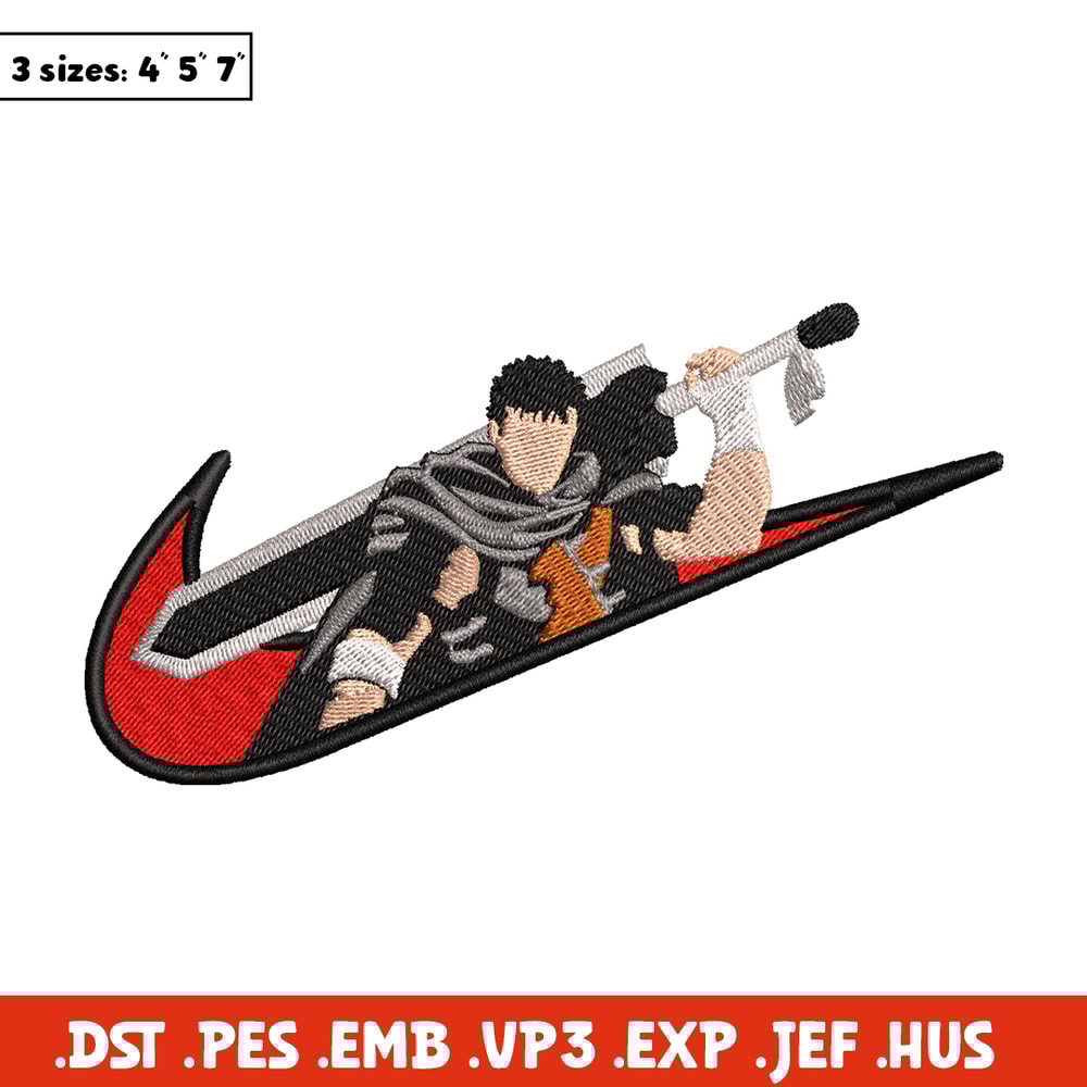 Guts Nike embroidery design, Nike Berserk embroidery, Nike design, anime design, anime shirt, Digital download.jpg