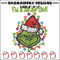 I'm A Mean One Grinch Embroidery design, Grinch Christmas Embroidery, Grinch design, Embroidery File, Digital download.jpg
