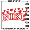Heart x nike Embroidery Design, Nike Embroidery, Brand Embroidery, Embroidery File, Logo shirt, Digital download.jpg