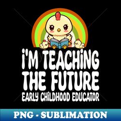 Early Childhood Educator - Retro PNG Sublimation Digital Download - Spice Up Your Sublimation Projects