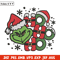 Ho Ho Ho The Grinch Embroidery design, Grinch christmas Embroidery, Grinch design, Embroidery File, Instant download..jpg