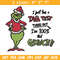 I Just Took A DNA Test Grinch Embroidery design, Grinch christmas Embroidery, Grinch design, Instant download..jpg