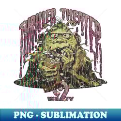 thriller theater popcorn monster 1971 - premium sublimation digital download - perfect for sublimation art