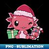 YA-20231117-8402_Cute Christmas Axolotl Cartoon 1845.jpg
