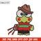 Keroppi Freddy Krueger Embroidery design, Horror Embroidery, horror design, Embroidery File, Digital download..jpg
