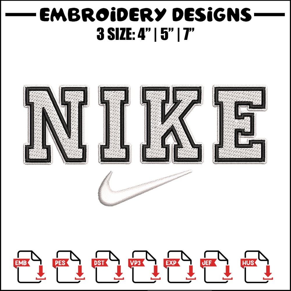 Nike black white embroidery design, Nike embroidery, Nike design,Embroidery file,Embroidery shirt,Digital download.jpg