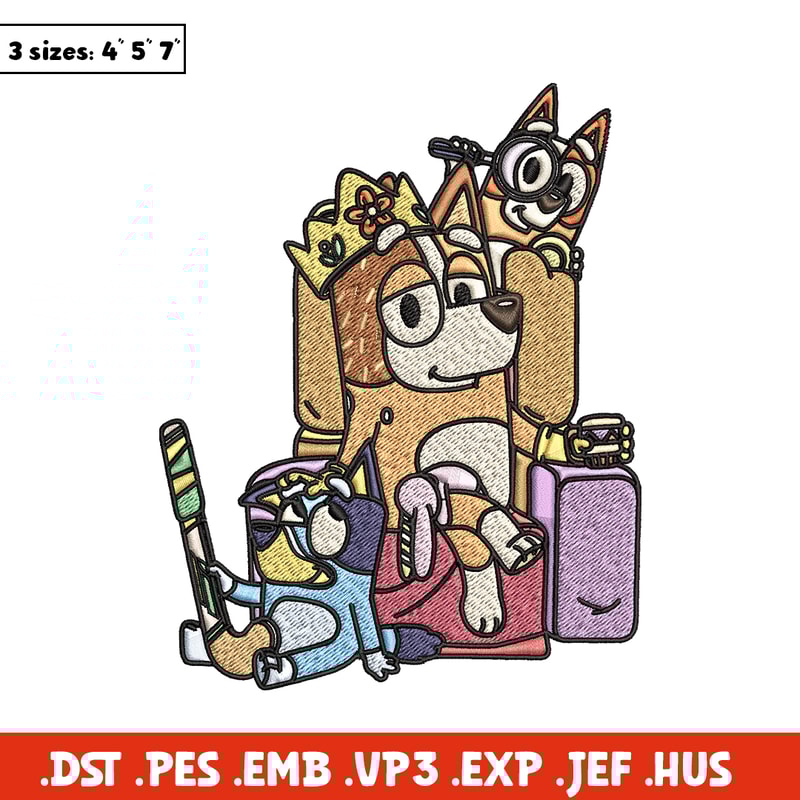 Mom bluey bingo Embroidery, Bluey cartoon Embroidery, Embroidery File, cartoon design, cartoon shirt, Digital download..jpg