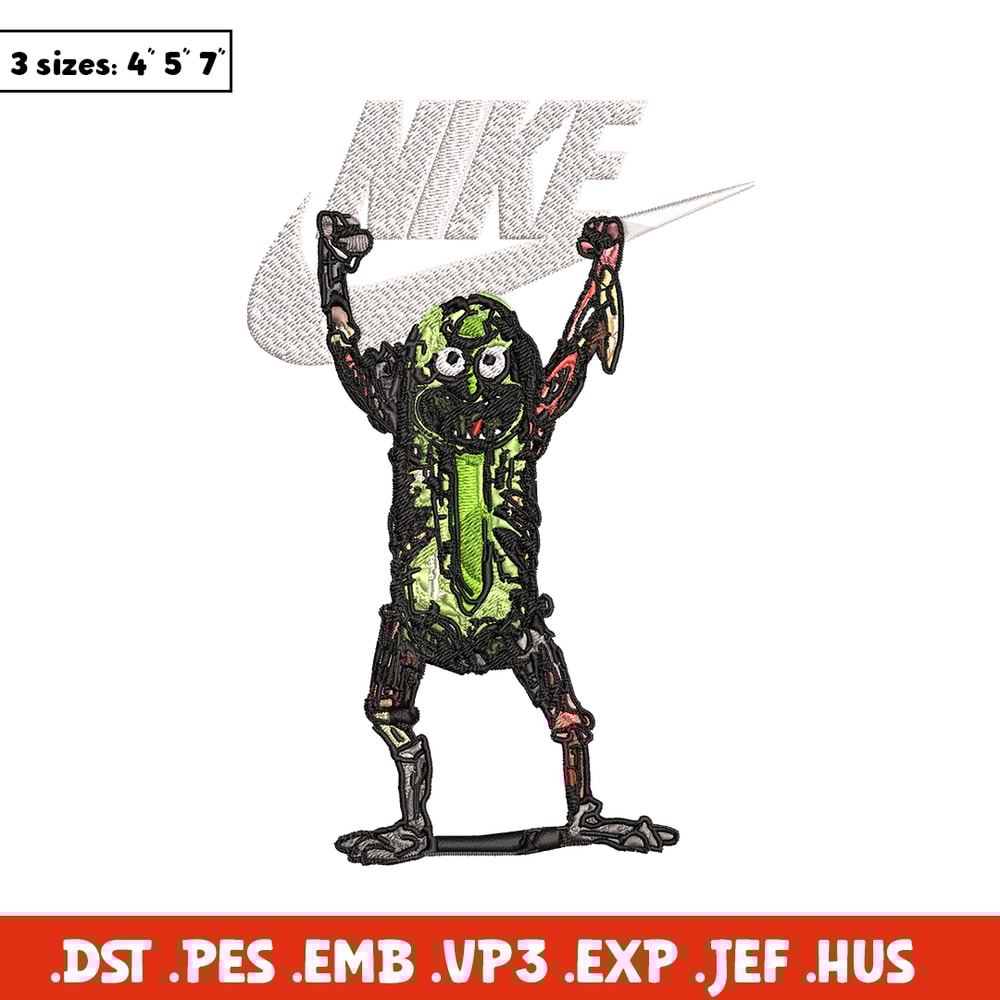 Monster Nike Embroidery design, Monster Embroidery, Nike design, Embroidery file, cartoon shirt, Instant download..jpg