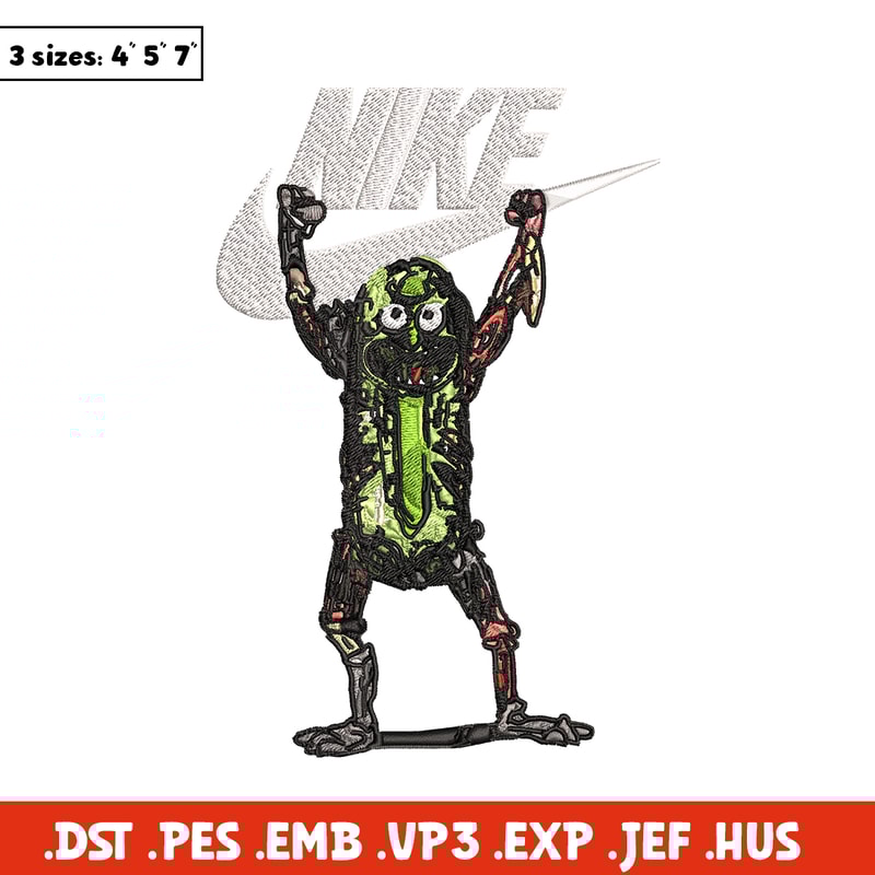 Monster Nike Embroidery design, Monster Embroidery, Nike design, Embroidery file, cartoon shirt, Instant download..jpg