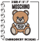 Moschino Kids Teddy logo Embroidery design, Moschino Embroidery, logo design, Embroidery File, Instant download..jpg