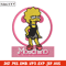 Moschino Milano Lisa Simpson Embroidery design, Simpson Embroidery, cartoon design, Embroidery File, Digital download..jpg