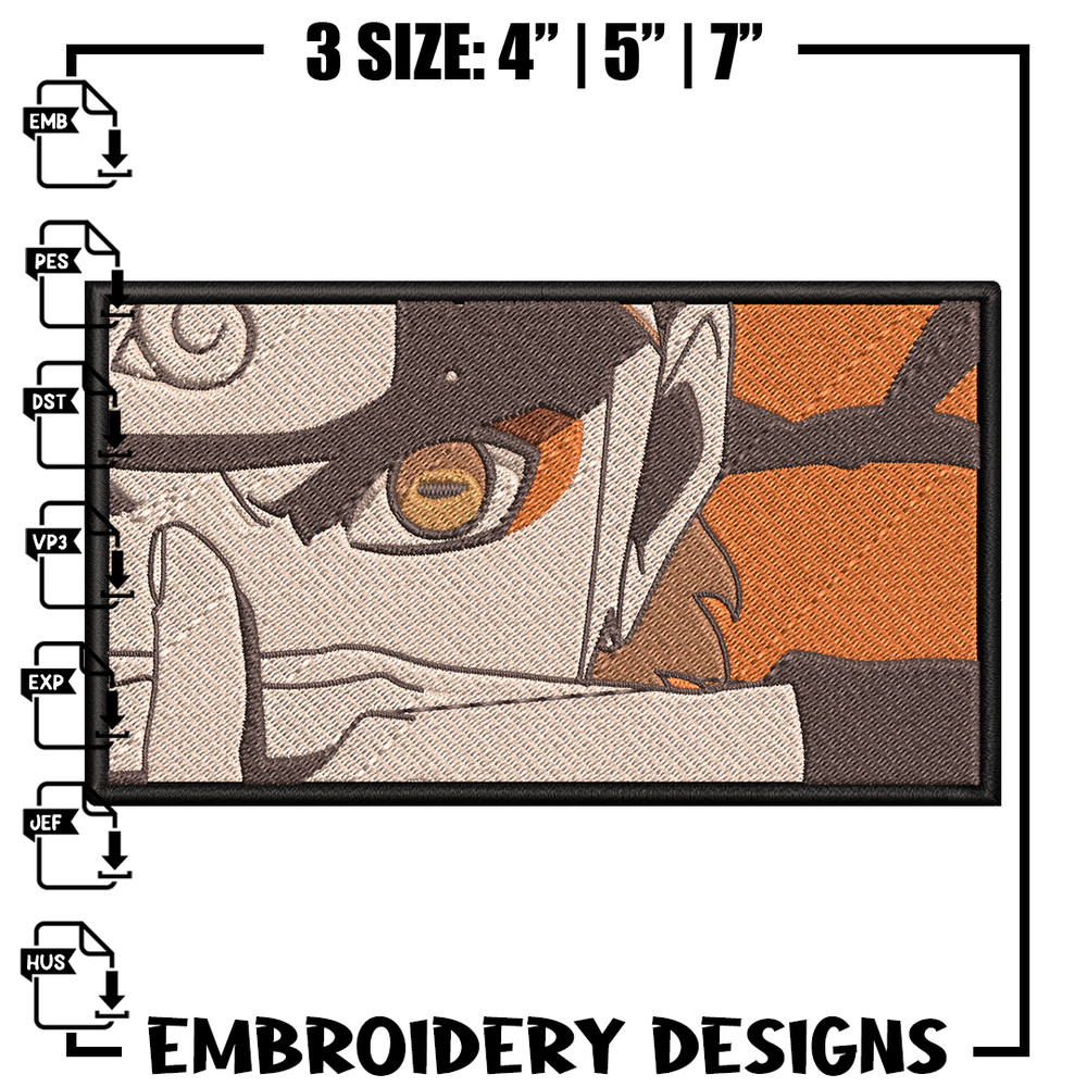 Naruto eyes embroidery design, Naruto embroidery, logo design, anime design, anime shirt, Digital download.jpg
