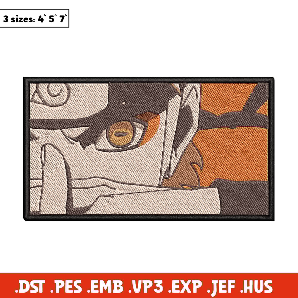 Naruto eyes embroidery design, Naruto embroidery, logo design, anime design, anime shirt, Digital download.jpg
