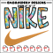 Nike flower embroidery design, Flower embroidery, Nike design, Embroidery shirt, Embroidery file,Digital download.jpg