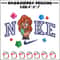 Nike flower girl embroidery design, Nike embroidery, Nike design, Embroidery shirt, Embroidery file,Digital download.jpg