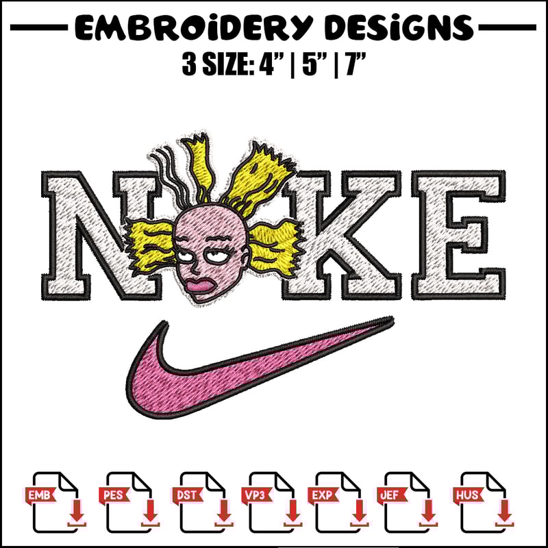Nike funny girl Embroidery Design, Brand Embroidery, Nike Embroidery, Embroidery File, Logo shirt, Digital download.jpg