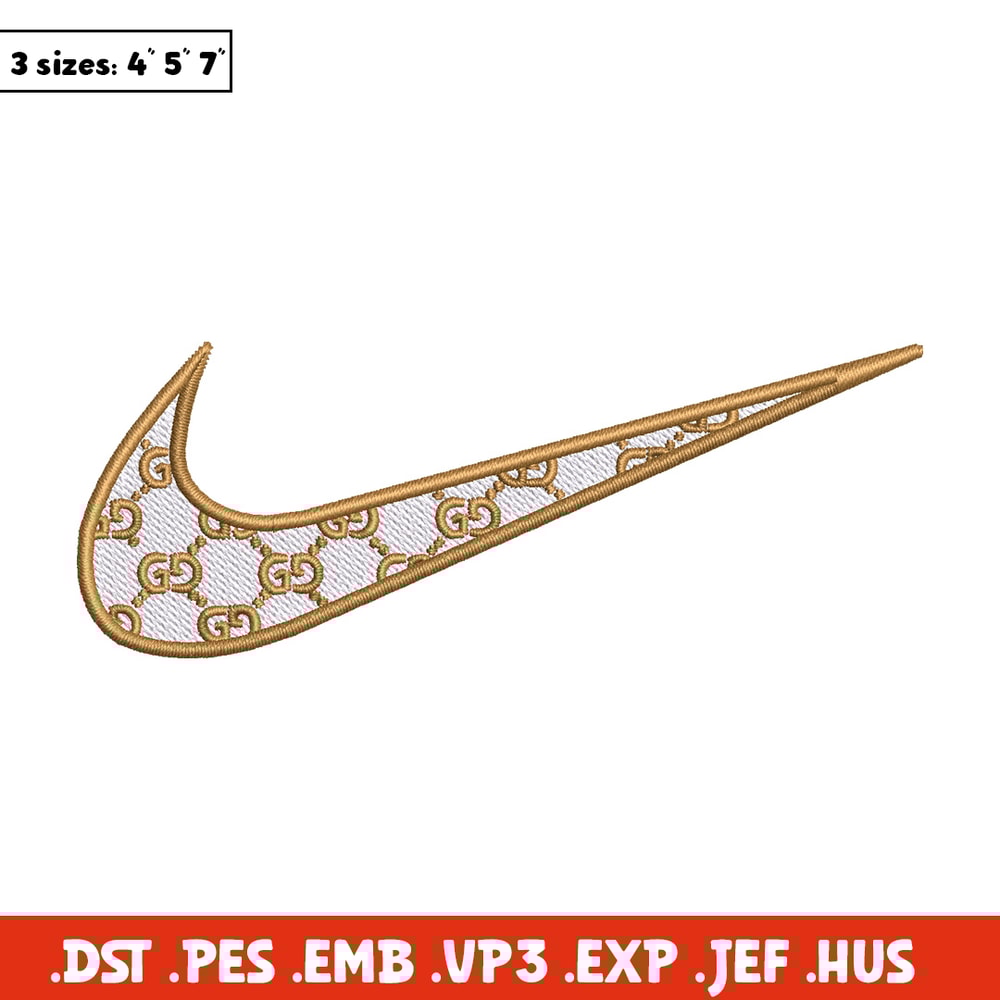 Nike brown embroidery design, Nike embroidery, Nike design, Embroidery shirt, Embroidery file, Digital download.jpg