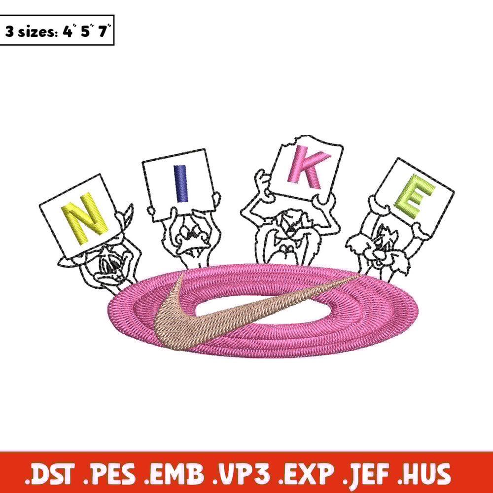 Nike cartoon embroidery design, Cartoon embroidery, Nike design, Embroidery shirt, Embroidery file, Digital download.jpg