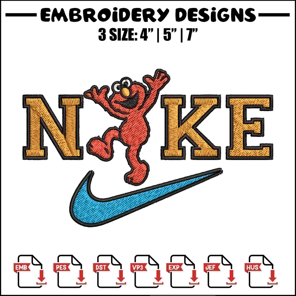 Nike orange cartoon Embroidery Design, Nike Embroidery, Brand Embroidery, Embroidery File, Logo shirt, Digital download.jpg