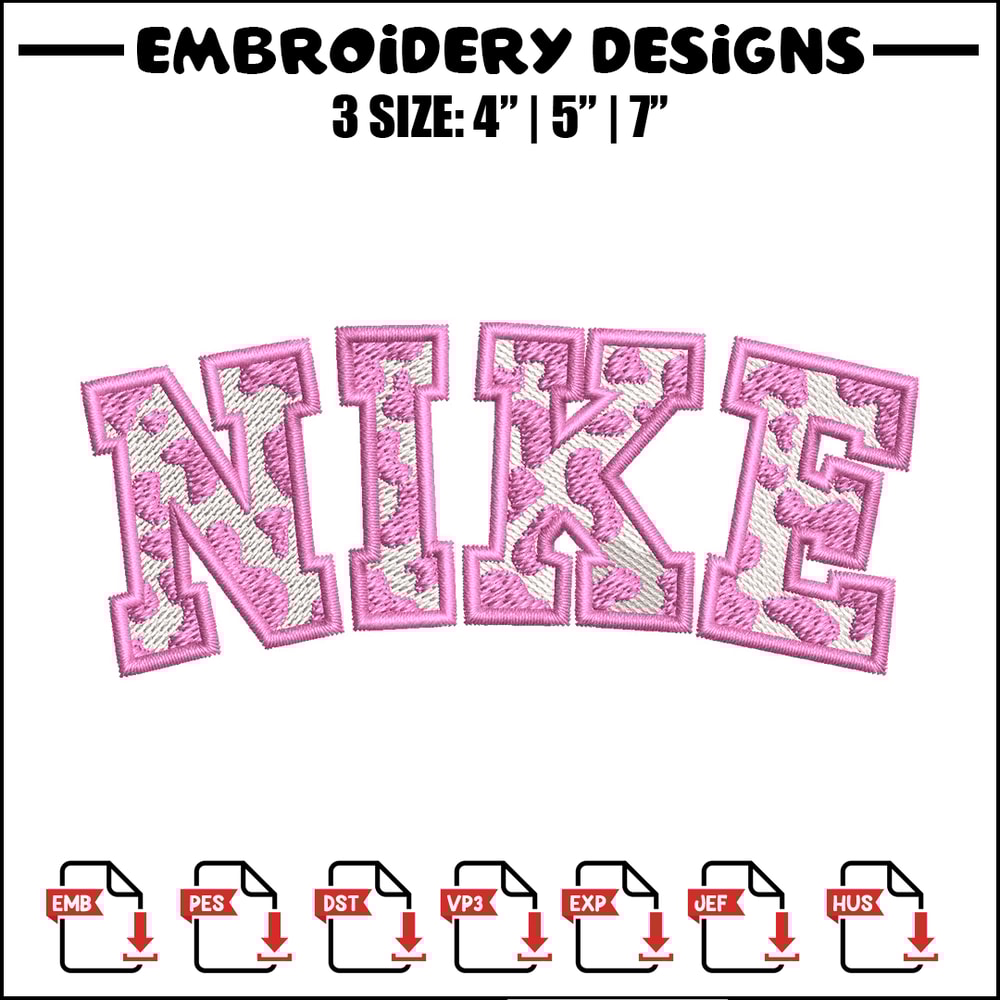 Nike pink color Embroidery Design, Brand Embroidery, Nike Embroidery, Embroidery File, Logo shirt, Digital download.jpg