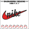 Nike red logo embroidery design, Nike embroidery, Nike design, Embroidery file,Embroidery shirt, Digital download.jpg
