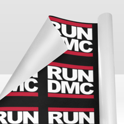 run dmc gift wrapping paper 58"x 23" (1 roll)
