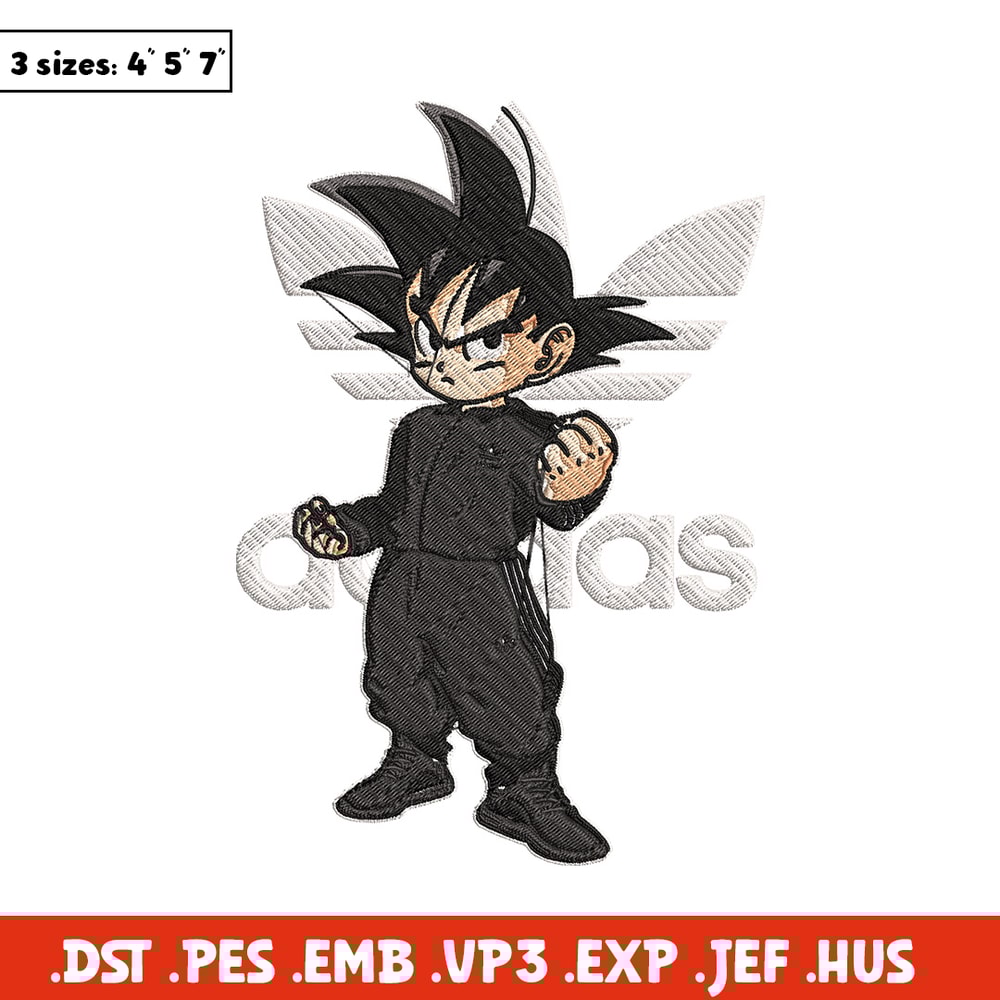 Nike kid goku Embroidery Design, Dragonball Embroidery, Nike Embroidery, Embroidery File, Logo shirt, Digital download.jpg