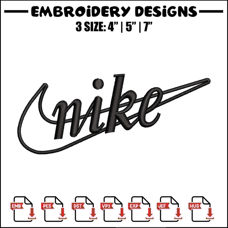 Nike simple embroidery design, Nike embroidery, Nike design, Embroidery shirt, Embroidery file, Digital download.jpg
