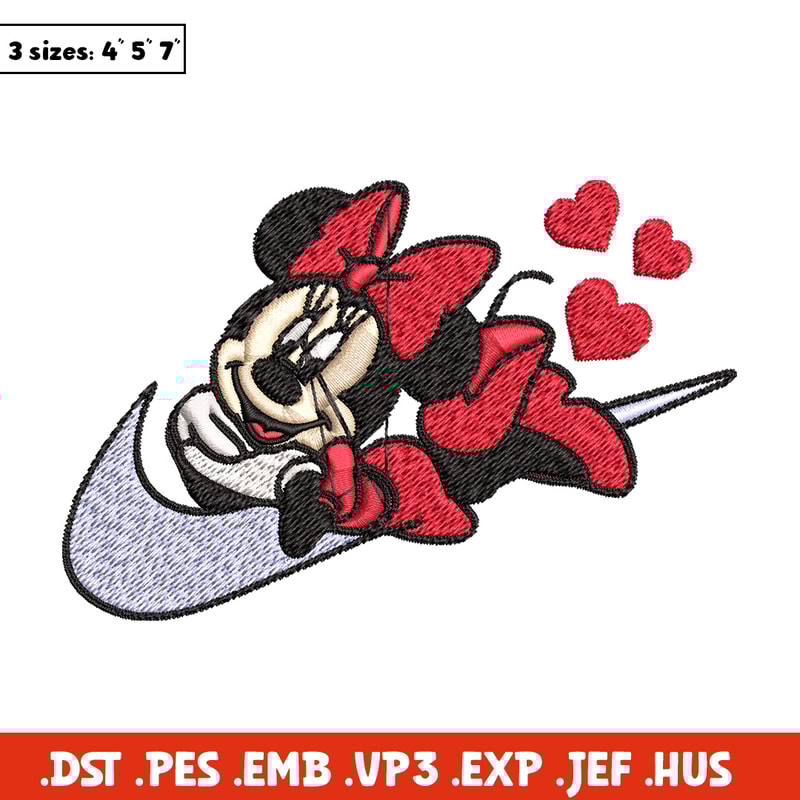 Nike minnie Embroidery Design, Nike Embroidery, Brand Embroidery, Embroidery File, Logo shirt, Digital download.jpg