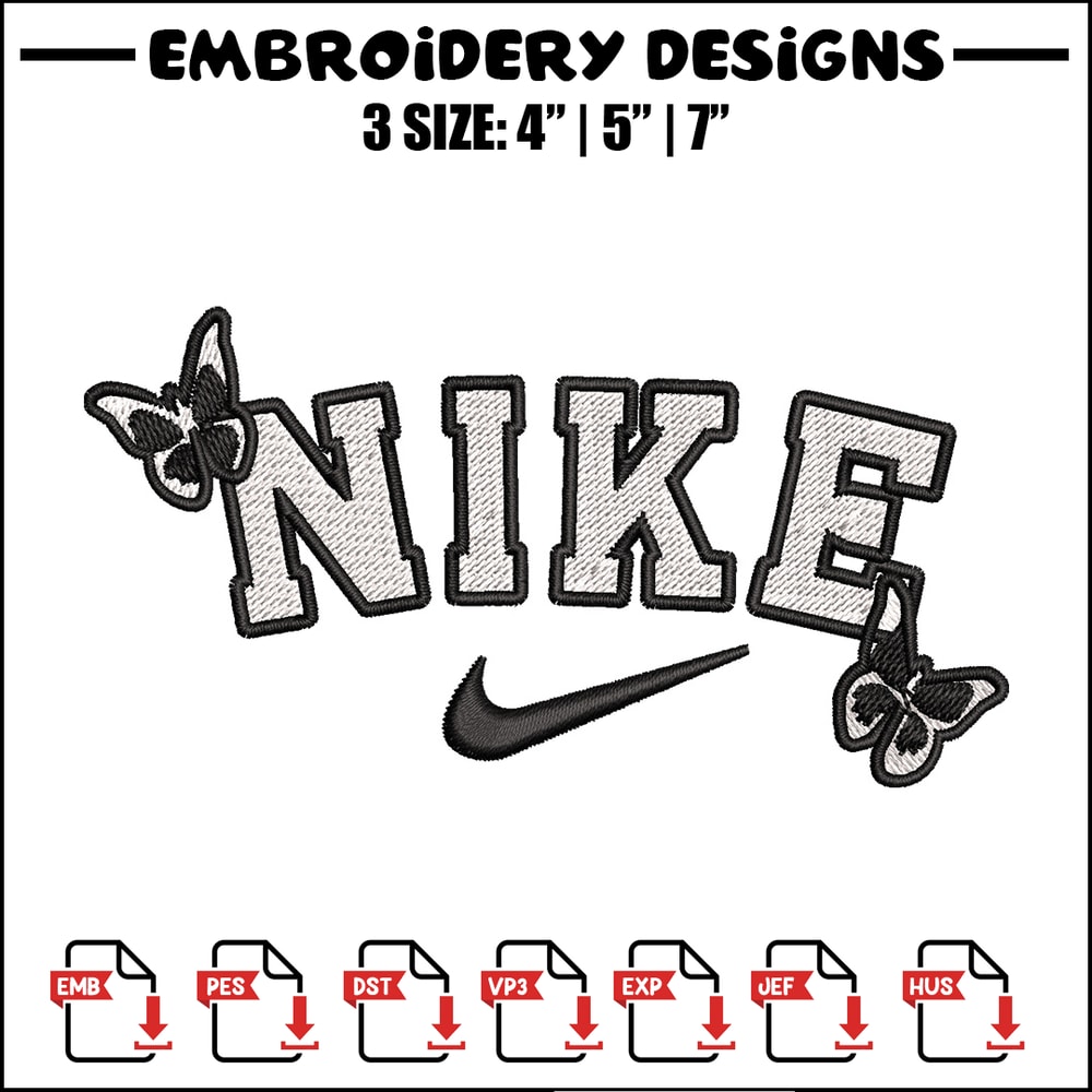 Nike x butterfly embroidery design, Nike embroidery, Nike design,Embroidery shirt, Embroidery file, Digital download.jpg