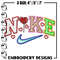 Nike red heart embroidery design, Logo embroidery, Nike design, Embroidery shirt, Embroidery file, Digital download.jpg