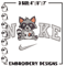 Nike squirrel embroidery design, Squirrel embroidery, Nike design, Embroidery shirt, Embroidery file, Digital download.jpg