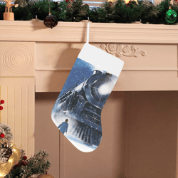 polar express christmas stocking