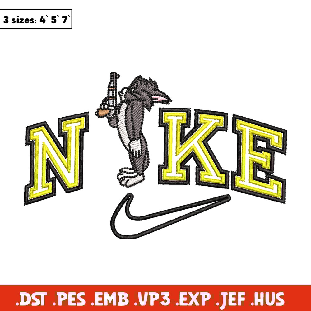 Nike tom gun embroidery design, Tom and jerry embroidery, Nike design,Embroidery file,Embroidery shirt,Digital download.jpg
