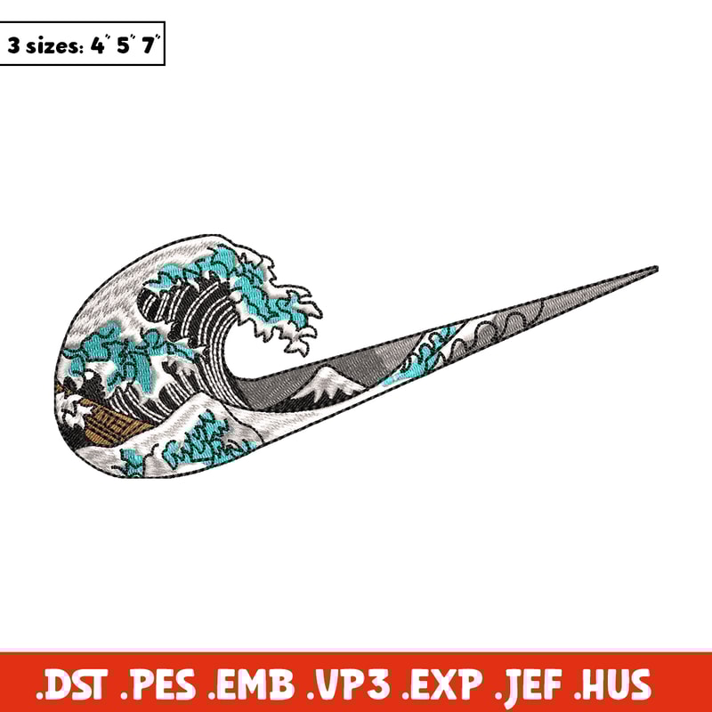 Nike water logo embroidery design, Logo embroidery, Nike design, Embroidery file, logo shirt, Instant download.jpg