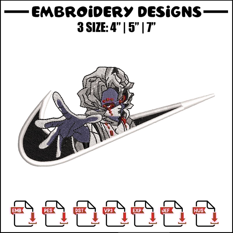 Rui Nike embroidery design, Kimetsu no Yaiba embroidery, Nike design, anime design, anime shirt, Digital download.jpg