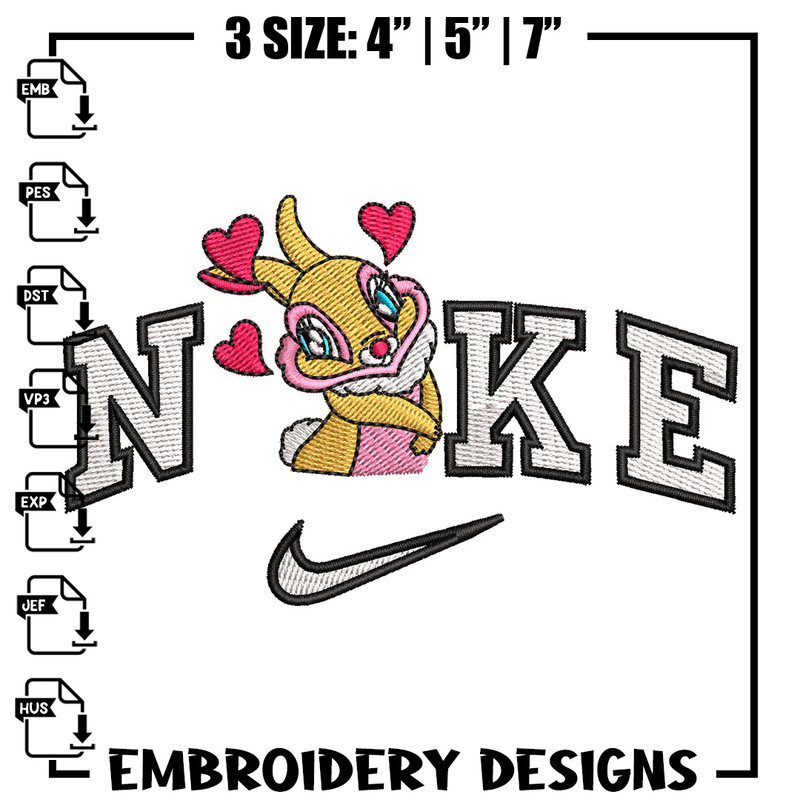 Nike x micky love embroidery design, Disney embroidery, Nike design, Embroidery shirt, Embroidery file, Digital download.jpg