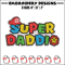 Super daddio Embroidery design, Super daddio Embroidery, Embroidery File, logo design, logo shirt, Digital download..jpg