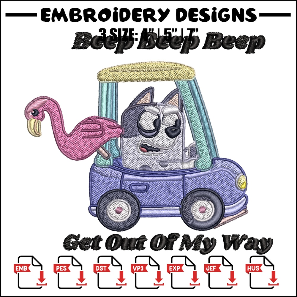 Trixie Heeler Embroidery, Trixie Heeler Embroidery, Embroidery File, cartoon shirt, cartoon design, Digital download..jpg