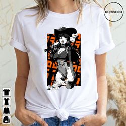 retro art anime megan thee stallion doristino limited edition t-shirts