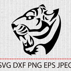 tiger svg tiger png tiger cricut tiger design template stencil vinyl decal tiger tshirt tranfer iron on