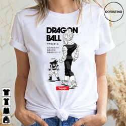 black art saiyajin vegeta goku dragon ball doristino awesome shirts