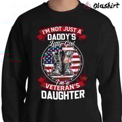 new im a veterans daugter, veterans daughter shirt - olashirt