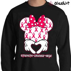 new breast cancer awareness shirt, support october pink ribbon survivor shirt - olashirt