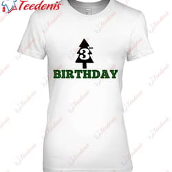 3rd birthday christmas theme classic t-shirt, funny christmas shirts mens wear love, share beauty