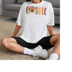 gobble shirt, fall turkey shirt, thanksgiving shirt