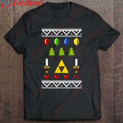 a very hyrule xmas essential t-shirt, short sleeve christmas shirts mens wear love, share beauty