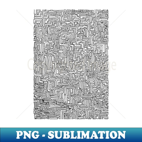 Abstract Ink Drawing 7 - Modern Sublimation PNG File - Insta - Inspire ...
