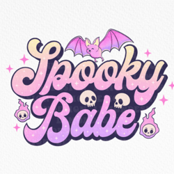 pink halloween spooky babe  ,halloween png, cute halloween, cute halloween svg,funny halloween 25